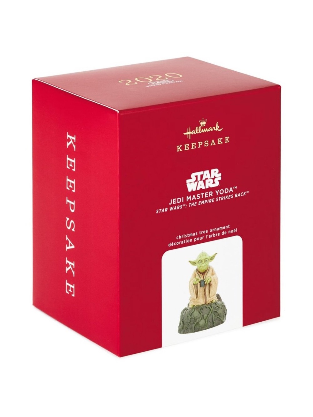 Hallmark Star Wars Ornament Jedi Master Yoda With Sounds From The Empire Stikes - Picture 13 of 14